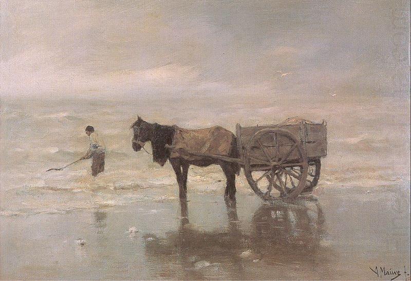 Gathering Seaweed, Mauve, Anton